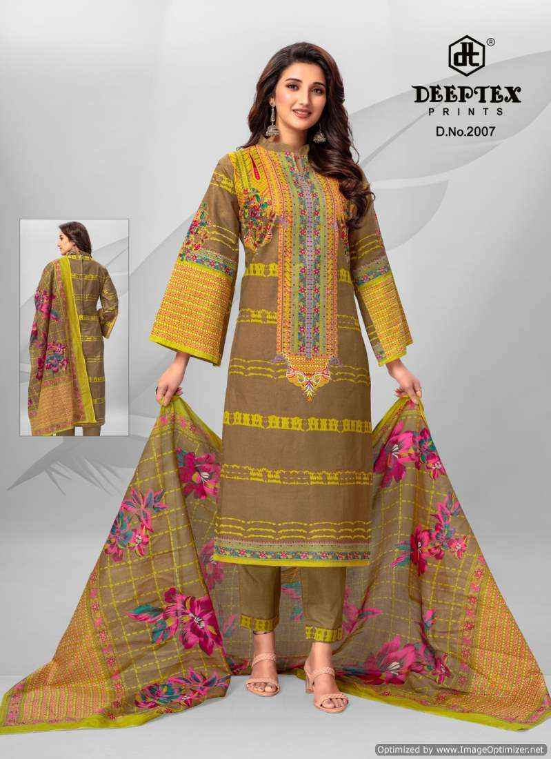 Deeptex Roohi Zara Vol 2 Pure Lawn Unstitched Suits ( 8 Pcs Catalog )