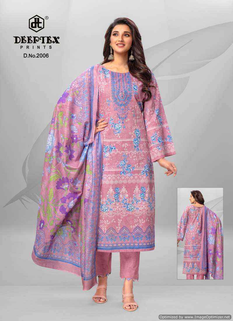 Deeptex Roohi Zara Vol 2 Pure Lawn Unstitched Suits ( 8 Pcs Catalog )