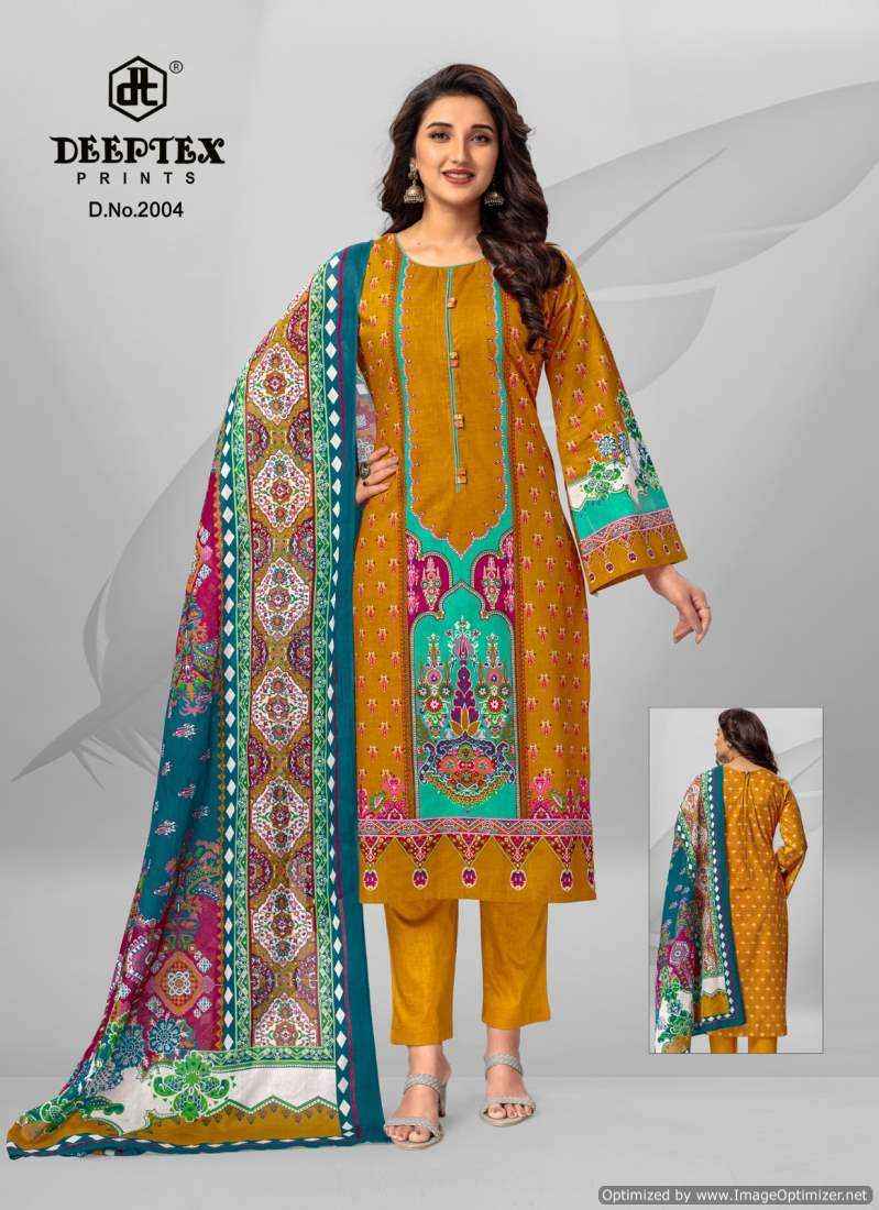 Deeptex Roohi Zara Vol 2 Pure Lawn Unstitched Suits ( 8 Pcs Catalog )