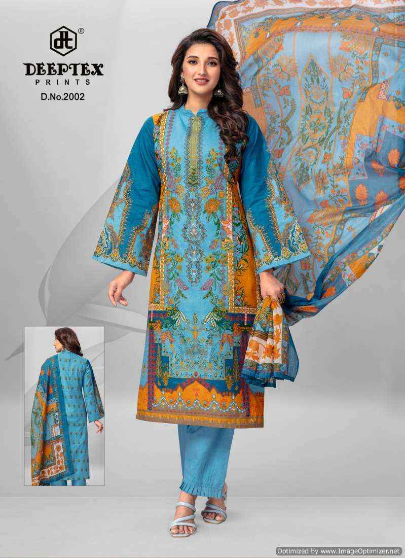 Deeptex Roohi Zara Vol 2 Pure Lawn Unstitched Suits ( 8 Pcs Catalog )