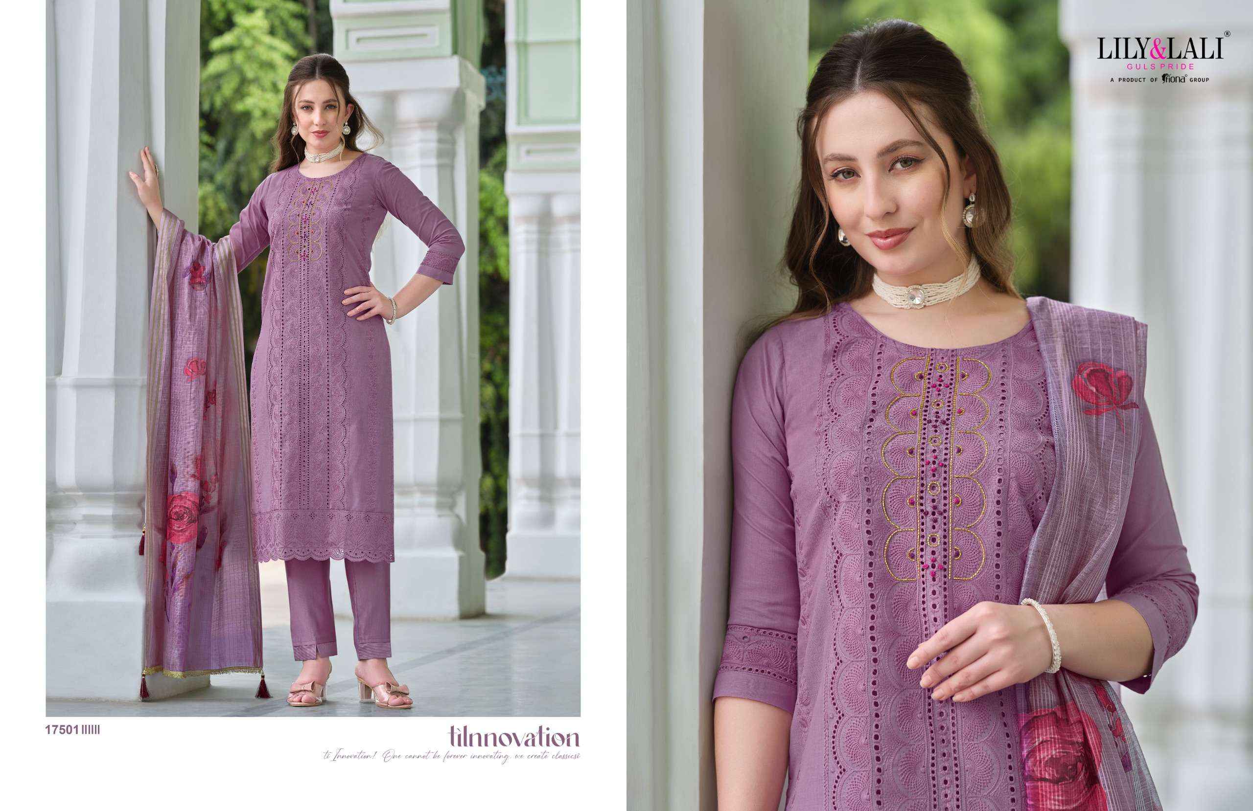 LILY AND LALI COTTON CARNIVAL VOL 3 READYMADE SUITS ( 6 PCS CATALOG )