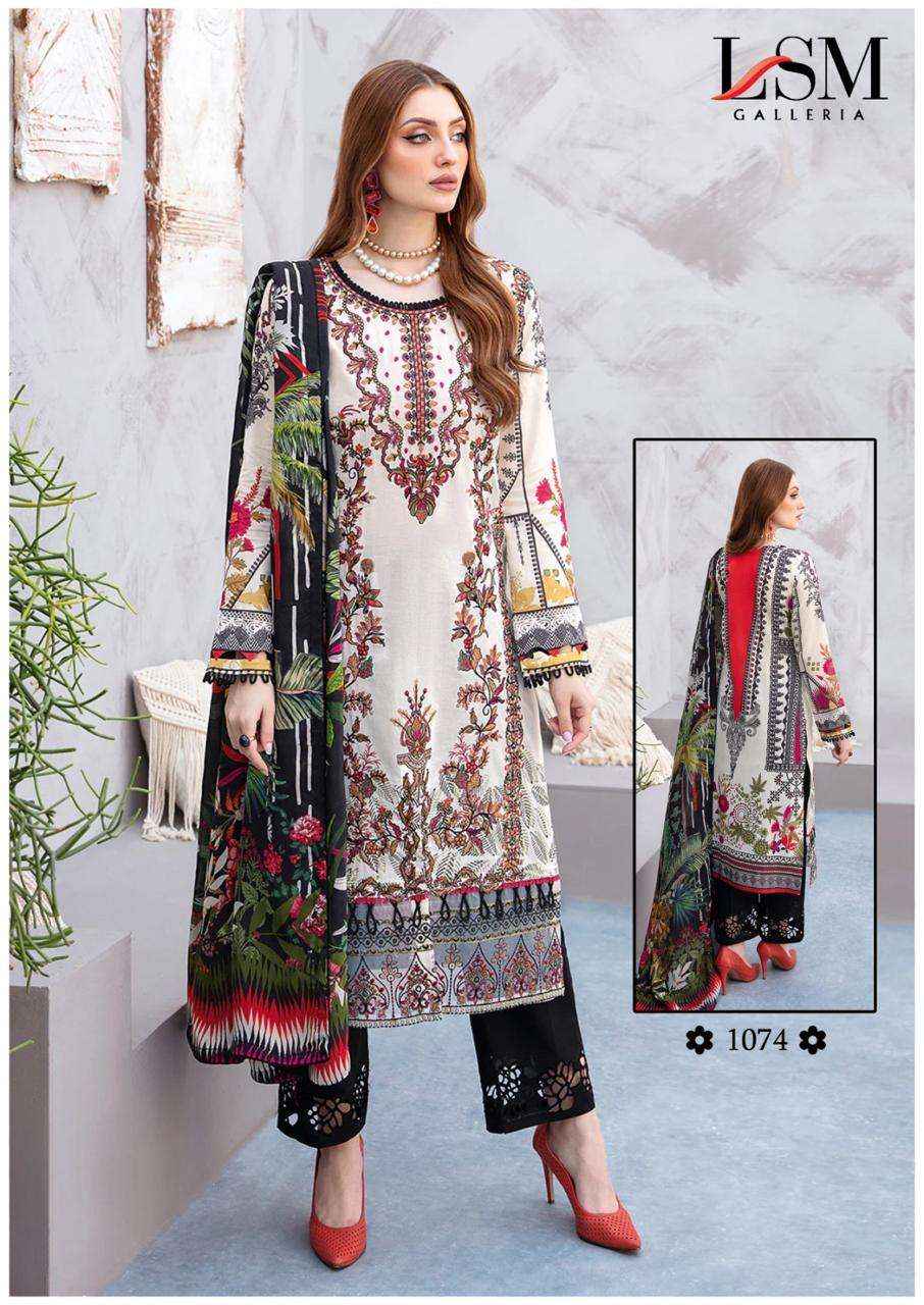 LSM GALLERIA PARIAN DREAM VOL-8 PAKISTANI SUITS ( 6 PCS CATALOG )