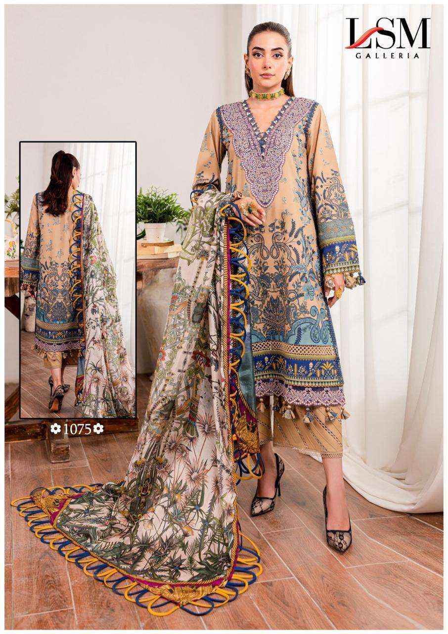 LSM GALLERIA PARIAN DREAM VOL-8 PAKISTANI SUITS ( 6 PCS CATALOG )