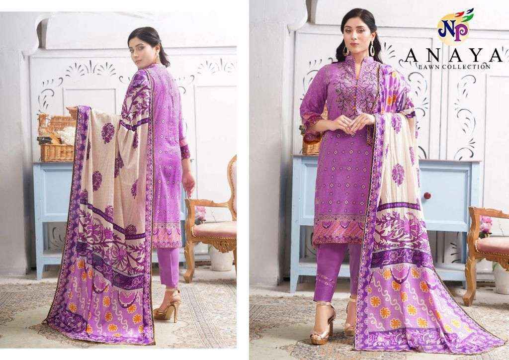 Nand Gopal Anaya Lawn Collection Pakistani Dress Material ( 8 Pcs Catalog )