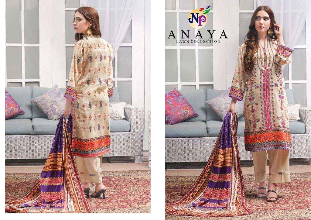 Nand Gopal Anaya Lawn Collection Pakistani Dress Material ( 8 Pcs Catalog )