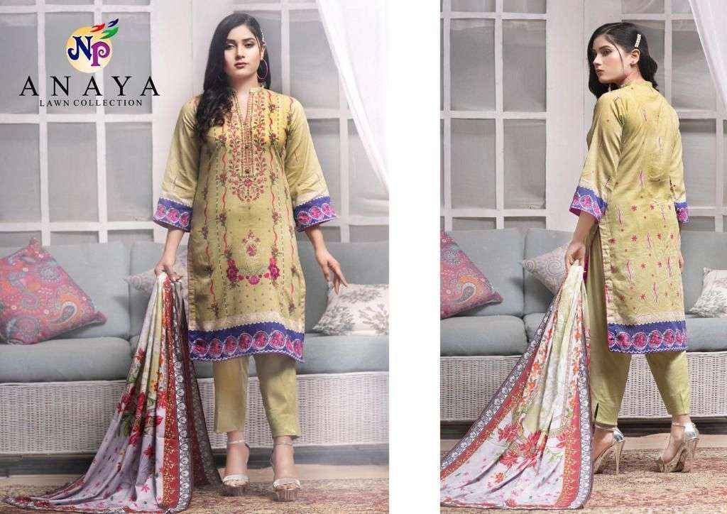 Nand Gopal Anaya Lawn Collection Pakistani Dress Material ( 8 Pcs Catalog )