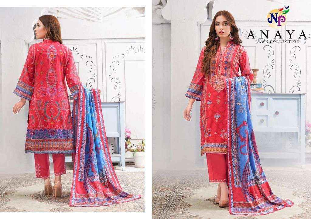 Nand Gopal Anaya Lawn Collection Pakistani Dress Material ( 8 Pcs Catalog )