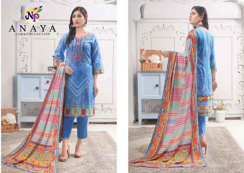 Nand Gopal Anaya Lawn Collection Pakistani Dress Material ( 8 Pcs Catalog )