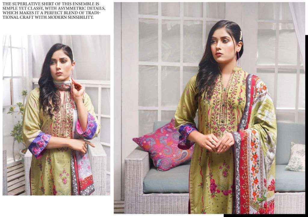 Nand Gopal Anaya Lawn Collection Pakistani Dress Material ( 8 Pcs Catalog )