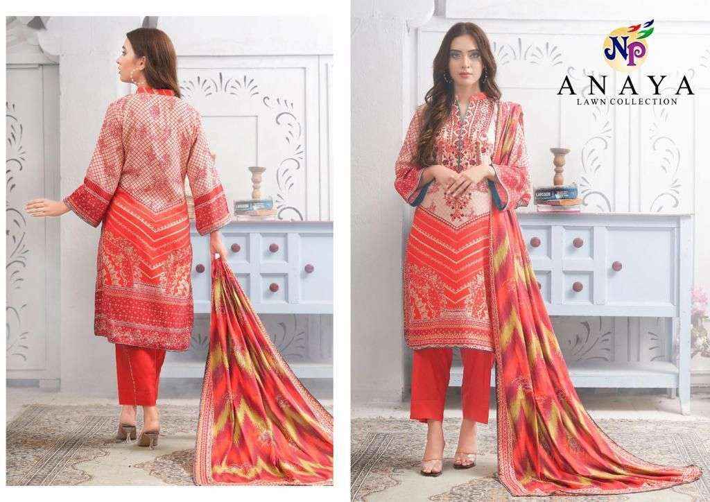 Nand Gopal Anaya Lawn Collection Pakistani Dress Material ( 8 Pcs Catalog )