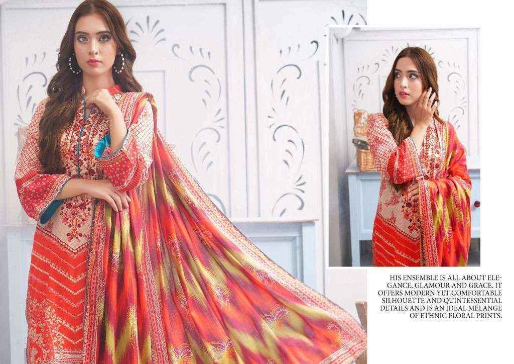 Nand Gopal Anaya Lawn Collection Pakistani Dress Material ( 8 Pcs Catalog )