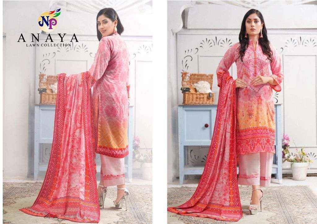 Nand Gopal Anaya Lawn Collection Pakistani Dress Material ( 8 Pcs Catalog )