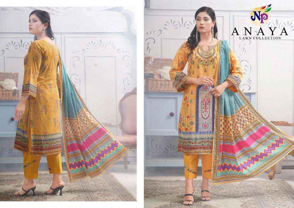 Nand Gopal Anaya Lawn Collection Pakistani Dress Material ( 8 Pcs Catalog )