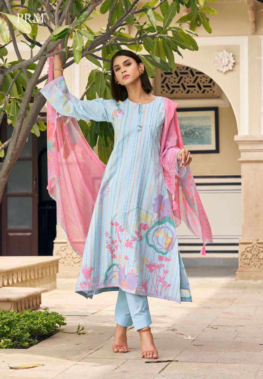 PRM TRENDZ SUNKISSED LAWN COTTON HAND WORK SUITS ( 8 pcsCATALOG )