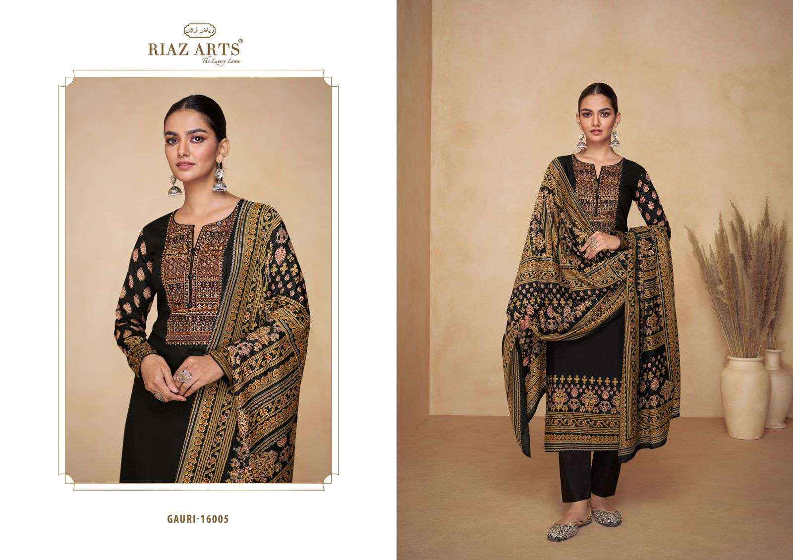 RIAZ ARTS GAURI LAWN LADIES DESIGNER SUITS