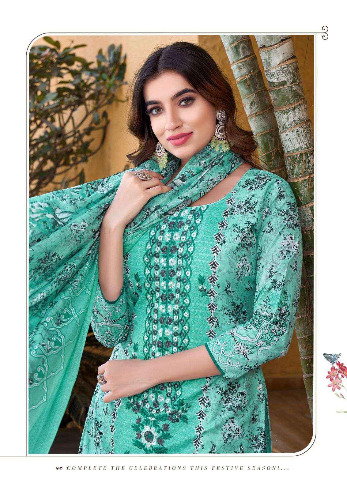 Al Karam Bin Ubaid Vol 2 Buy Cotton Pakistani Suits ( 6 Pcs Catalog )