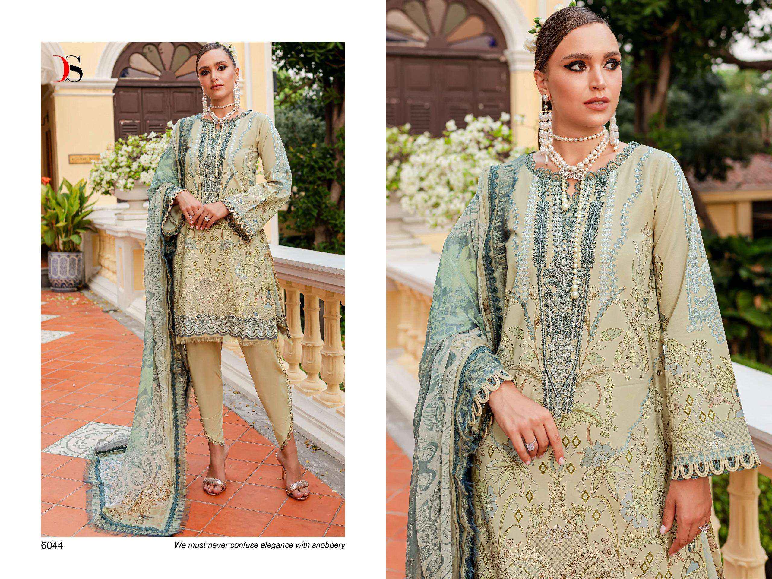 DEEPSY SUITS FIRDOUS QUEENS COURT VOL 7 PAKISTANI SUITS  (8 PCS CATALOG ) CHIFFON DUPATTA