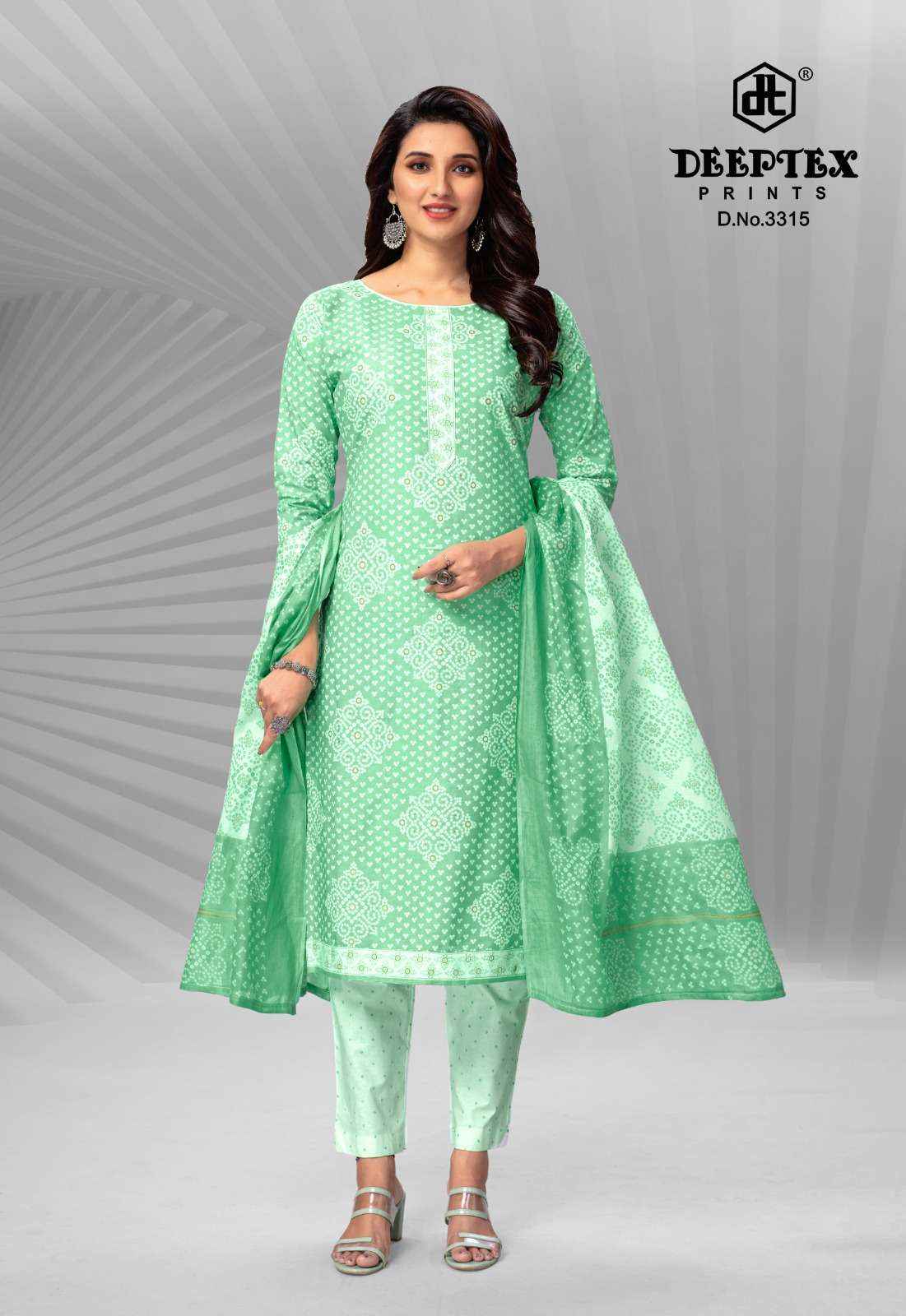 DEEPTEX CHIEF GUEST VOL 33 COTTON SALWAR SUITS ( 15 PCS CATALOG )