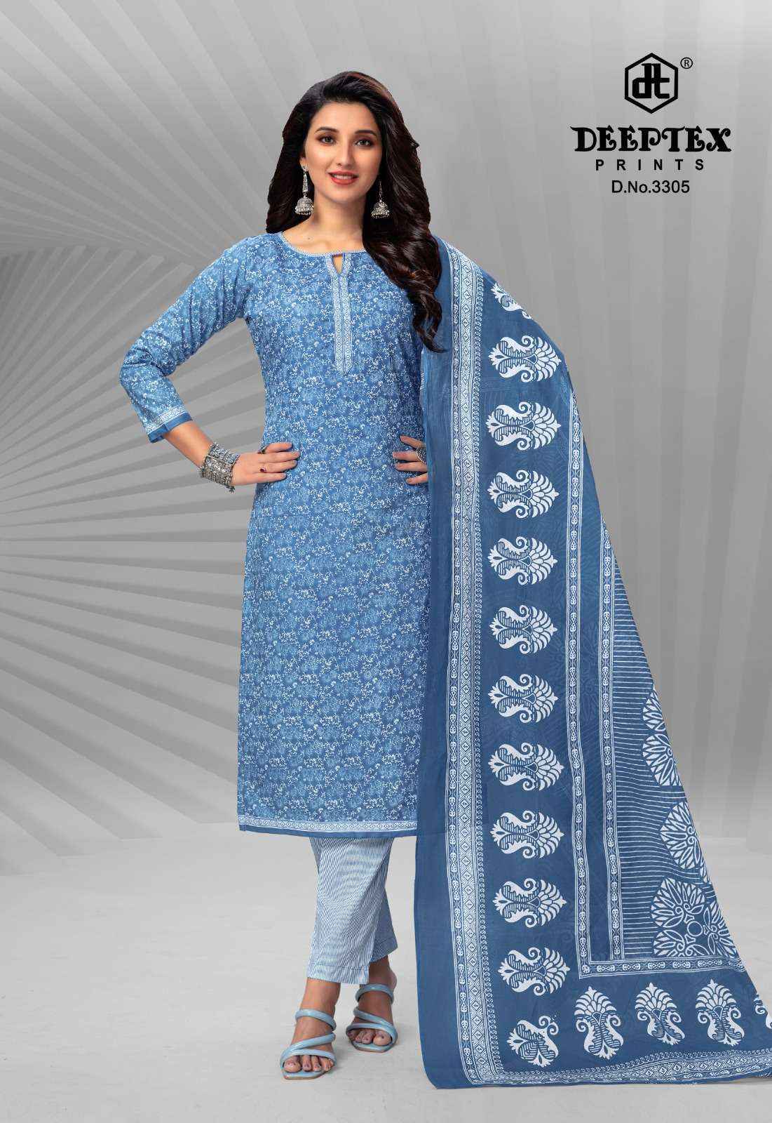 DEEPTEX CHIEF GUEST VOL 33 COTTON SALWAR SUITS ( 15 PCS CATALOG )