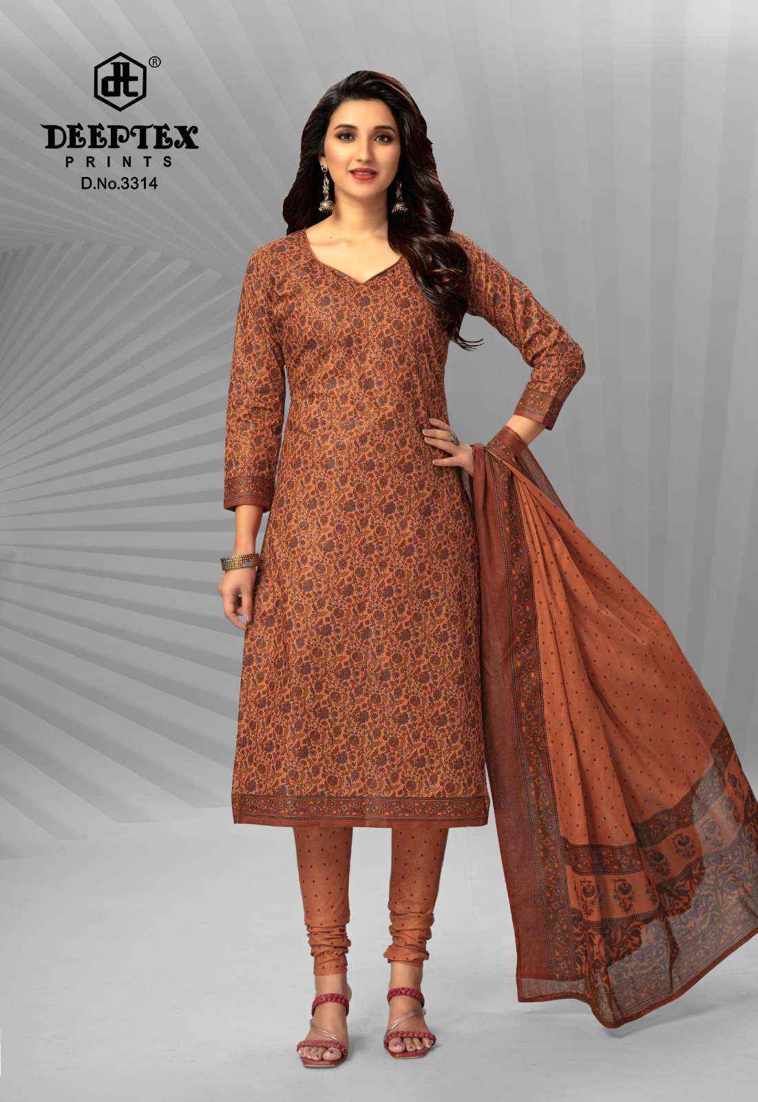 DEEPTEX CHIEF GUEST VOL 33 COTTON SALWAR SUITS ( 15 PCS CATALOG )