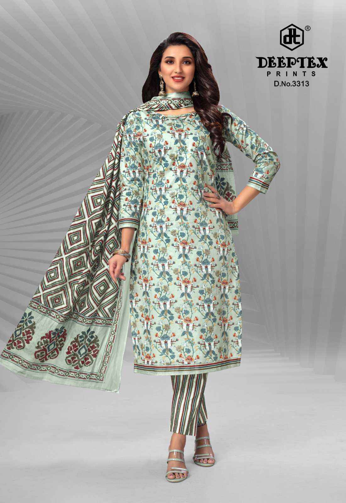 DEEPTEX CHIEF GUEST VOL 33 COTTON SALWAR SUITS ( 15 PCS CATALOG )