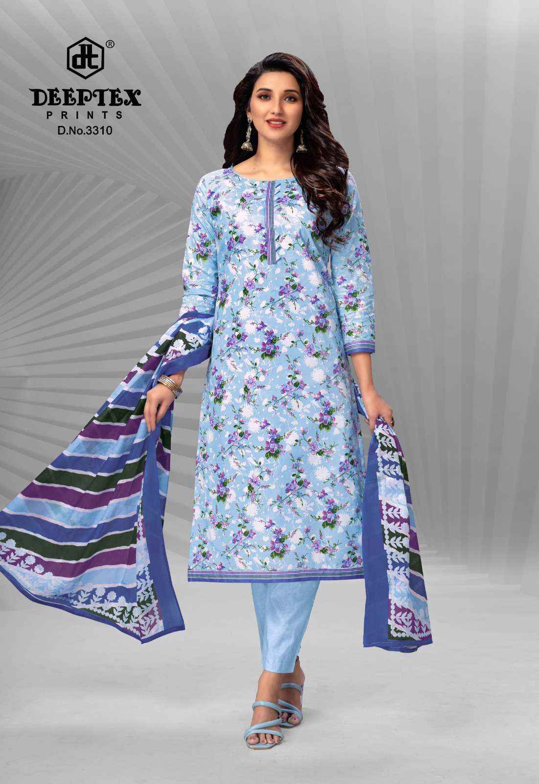 DEEPTEX CHIEF GUEST VOL 33 COTTON SALWAR SUITS ( 15 PCS CATALOG )