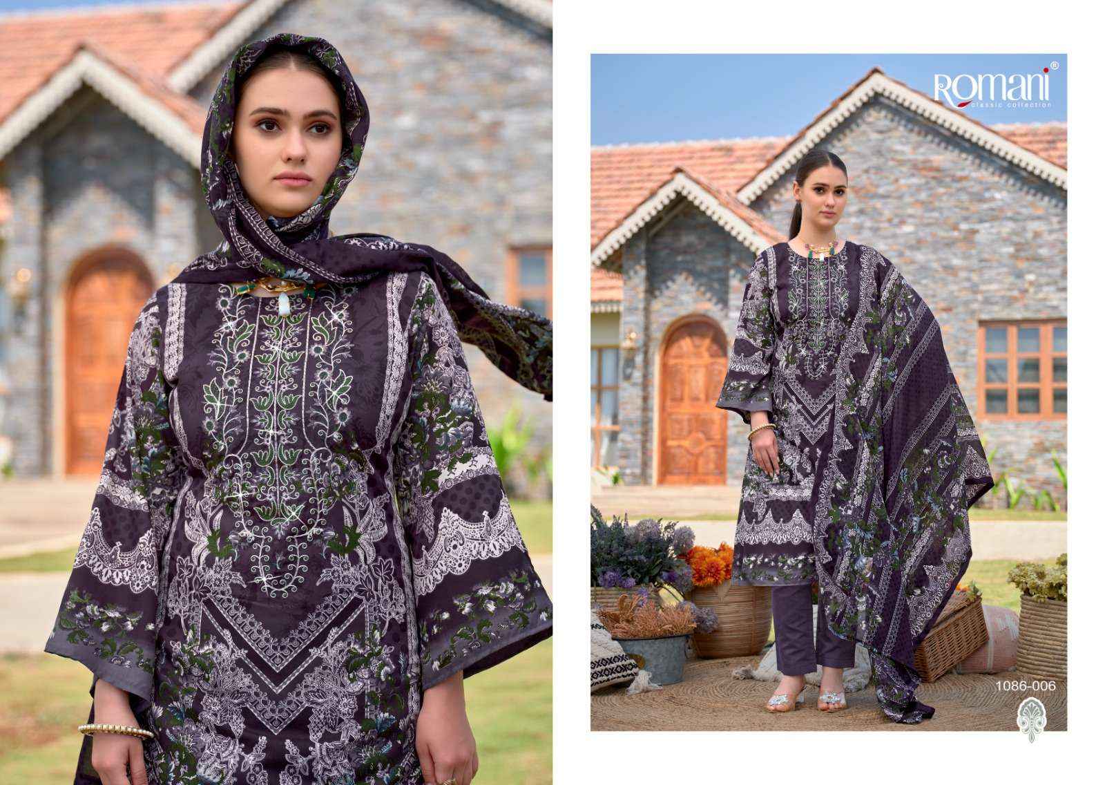 ROMANI AARZU VOL 3 COTTON DIGITAL PRINT SALWAR SUITS ( 8 PCS CATALOG )