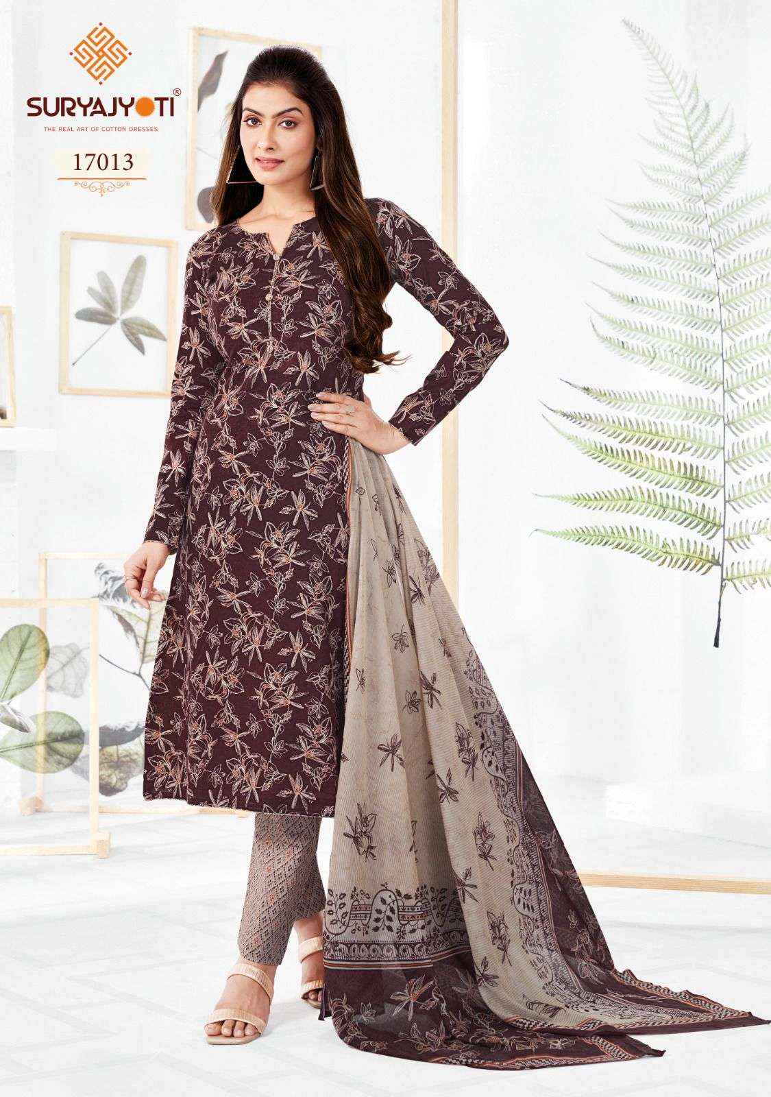 SURYAJYOTI ZION COTTON VOL 17 READYMADE SUITS WHOLESALE
