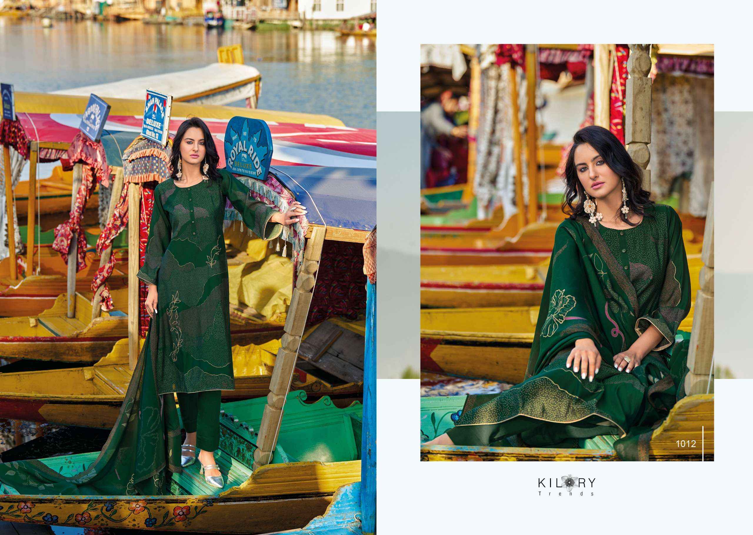 KILORY TRENDZ ZAINAB VISCOSE FANCY EMBROIDERY SALWAR KAMEEZ ( 8 PCS CATALOG )