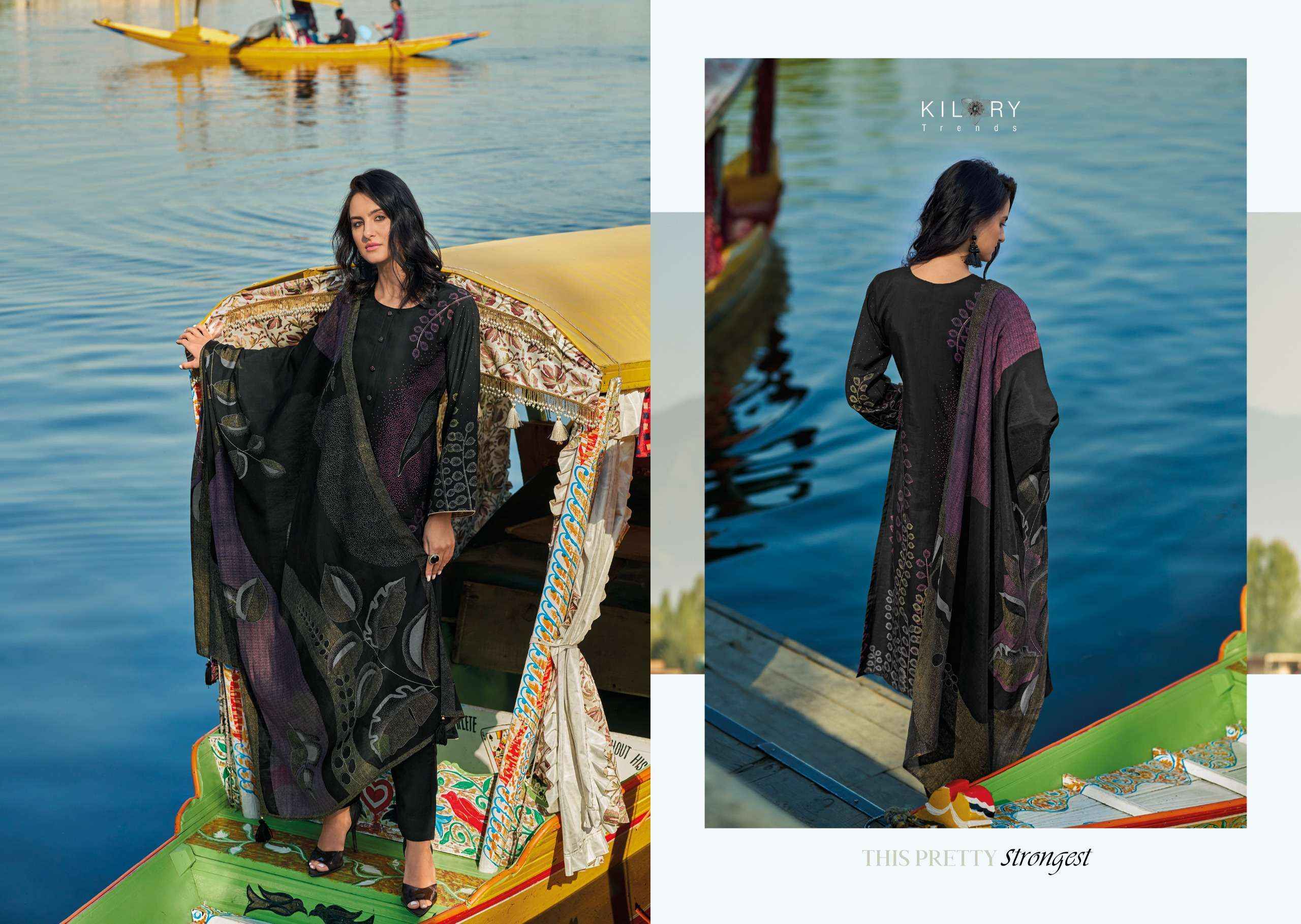 KILORY TRENDZ ZAINAB VISCOSE FANCY EMBROIDERY SALWAR KAMEEZ ( 8 PCS CATALOG )