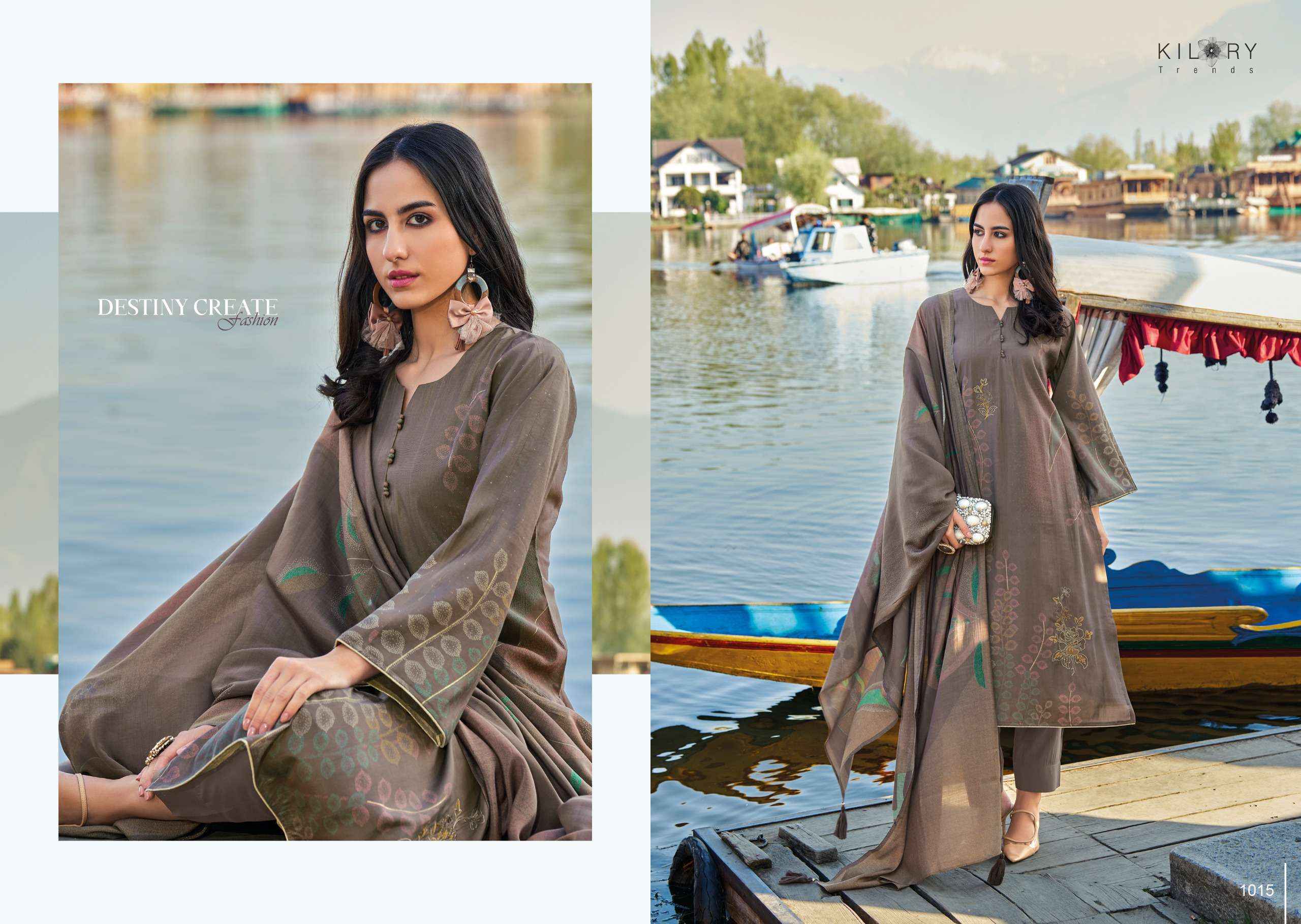 KILORY TRENDZ ZAINAB VISCOSE FANCY EMBROIDERY SALWAR KAMEEZ ( 8 PCS CATALOG )