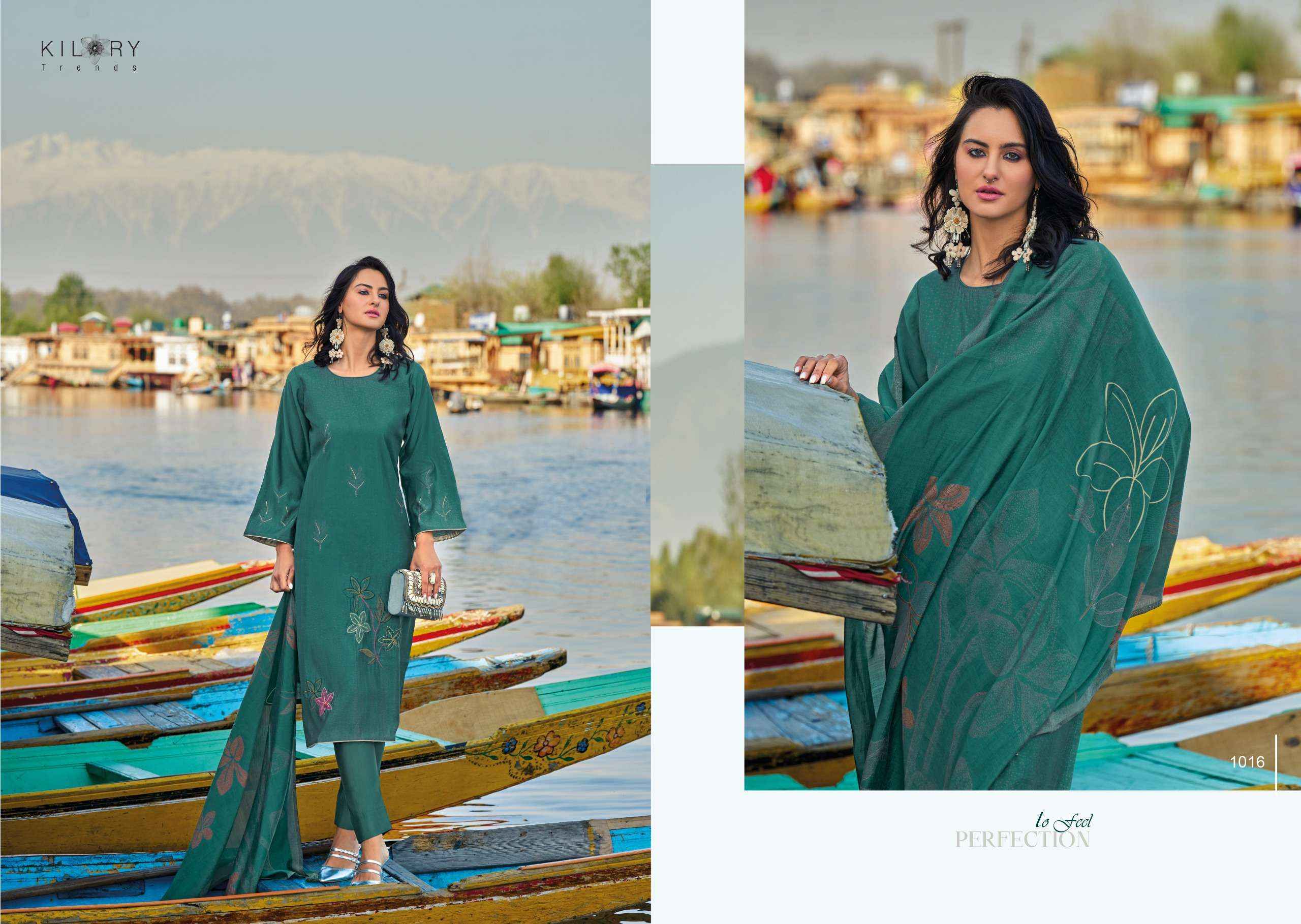KILORY TRENDZ ZAINAB VISCOSE FANCY EMBROIDERY SALWAR KAMEEZ ( 8 PCS CATALOG )