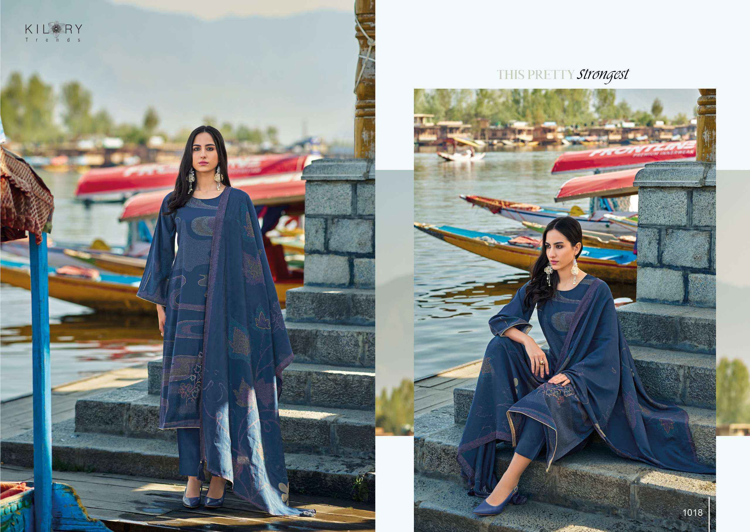KILORY TRENDZ ZAINAB VISCOSE FANCY EMBROIDERY SALWAR KAMEEZ ( 8 PCS CATALOG )