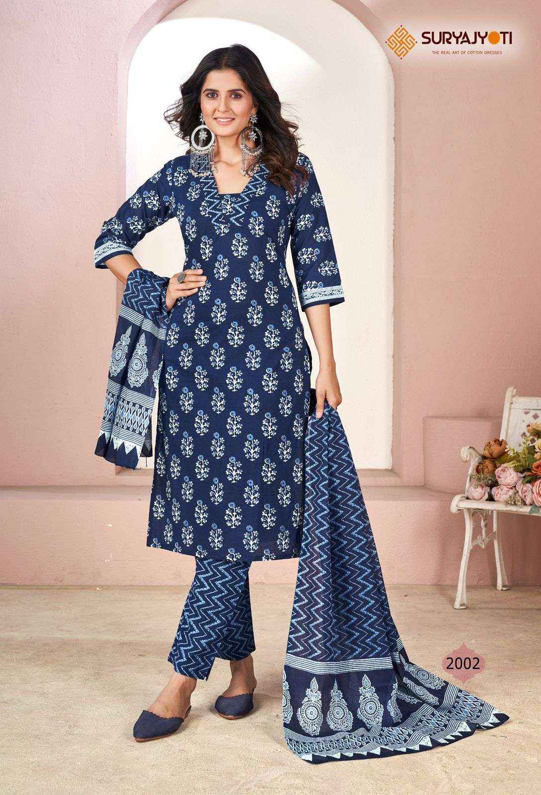 SURYAJYOTI NATASHA VOL 2 LAWN PRINT READY MADE SUIT ( 10 PCS CATALOG )