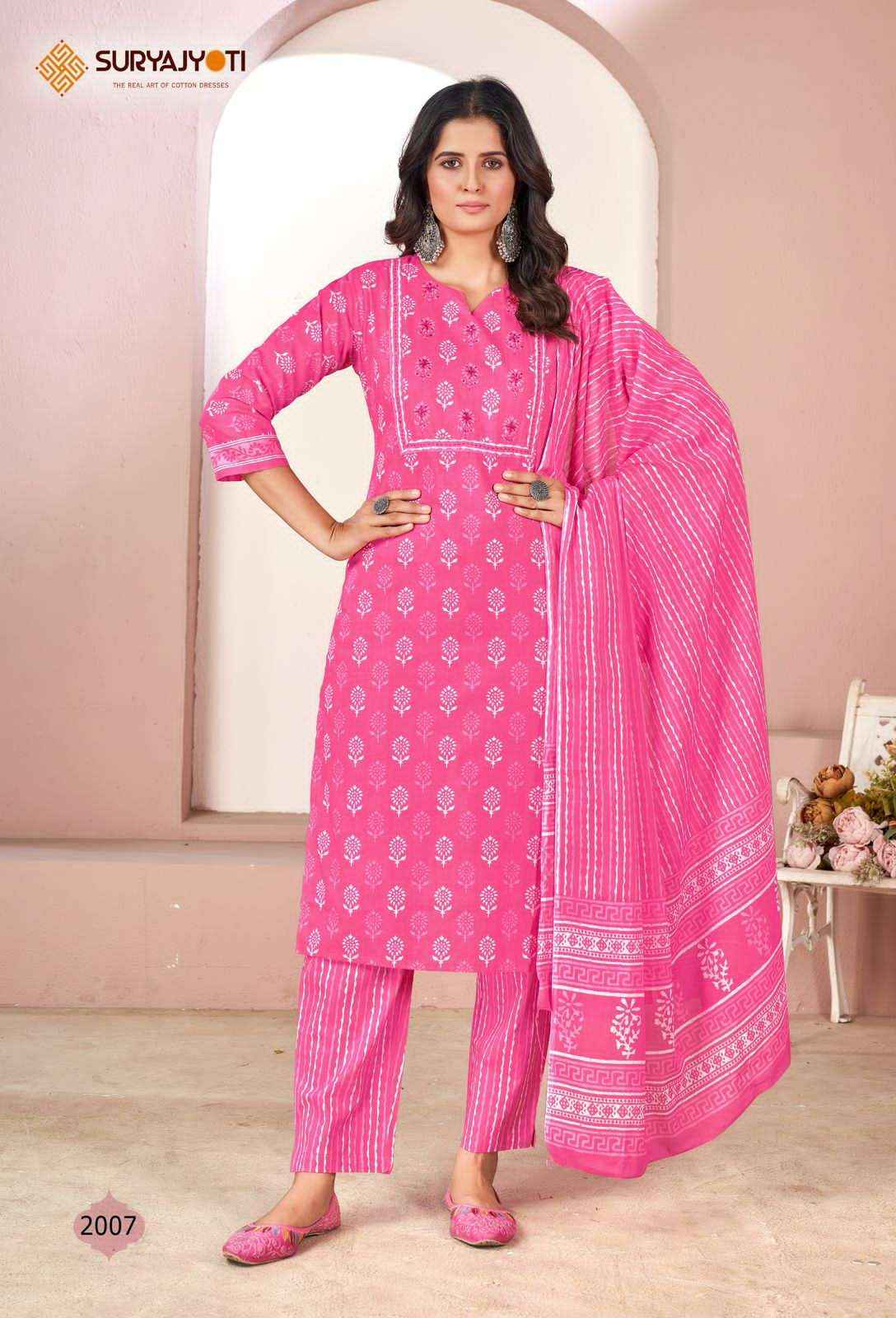 SURYAJYOTI NATASHA VOL 2 LAWN PRINT READY MADE SUIT ( 10 PCS CATALOG )