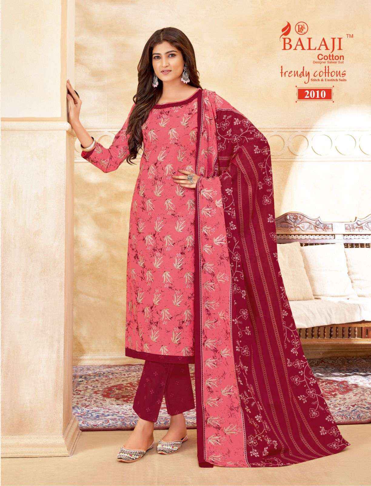 Balaji cotton churidar materials hot sale