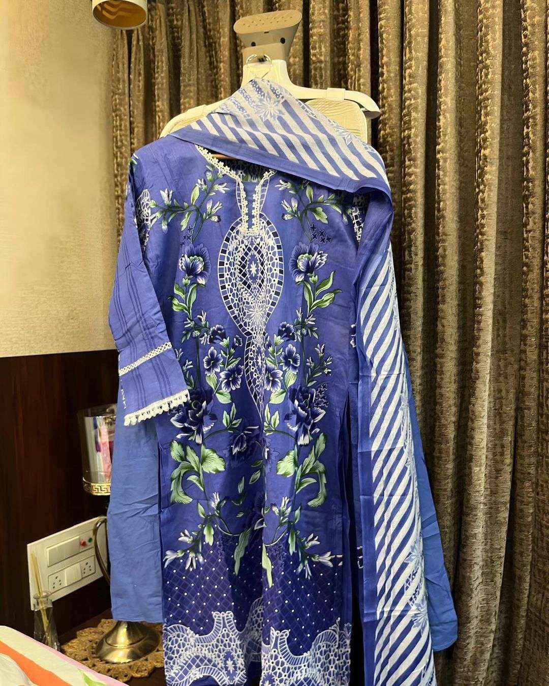 GULAAL CLASSY LUXURY COTTON COLLECTION VOL-10 READY MADE SUIT ( 10 PCS CATALOG )