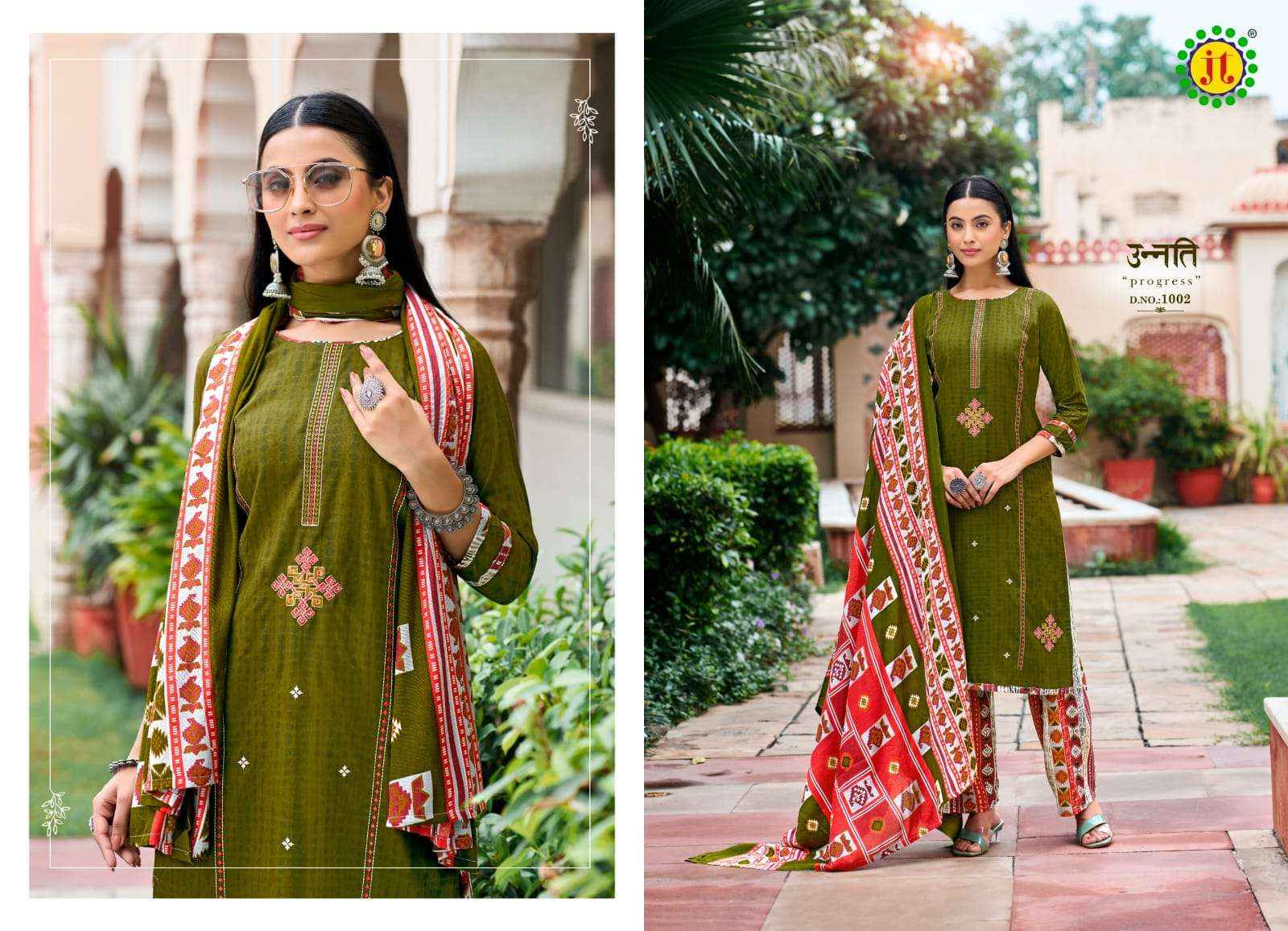 JT ZOYA RAYON FANCY PREMIUM WORK SALWAR KAMEEZ ( 8 PCS CATALOG )