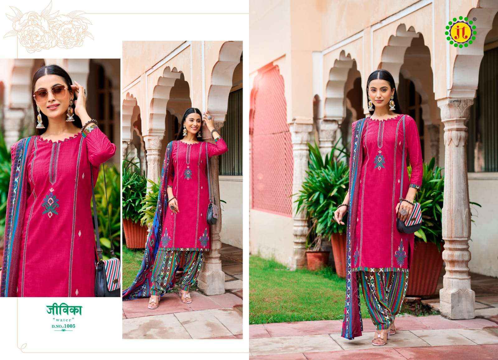 JT ZOYA RAYON FANCY PREMIUM WORK SALWAR KAMEEZ ( 8 PCS CATALOG )