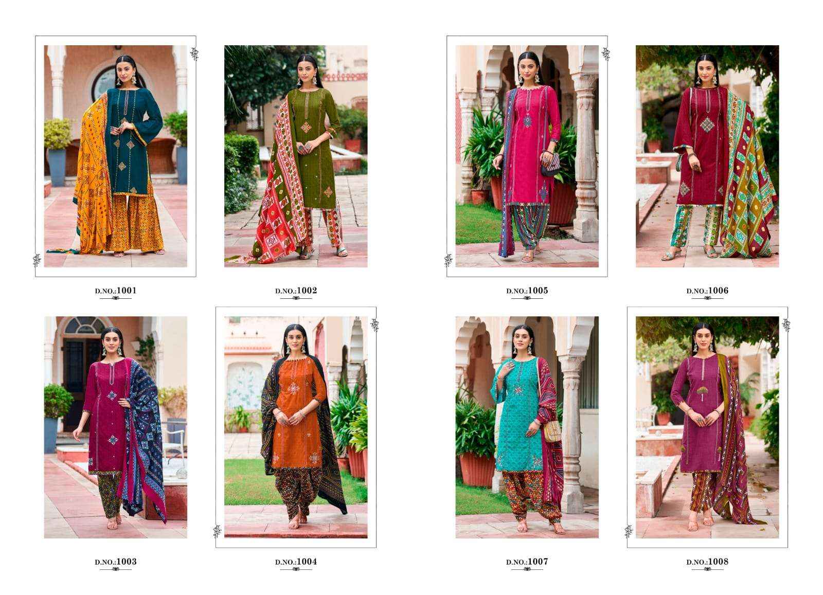 JT ZOYA RAYON FANCY PREMIUM WORK SALWAR KAMEEZ ( 8 PCS CATALOG )