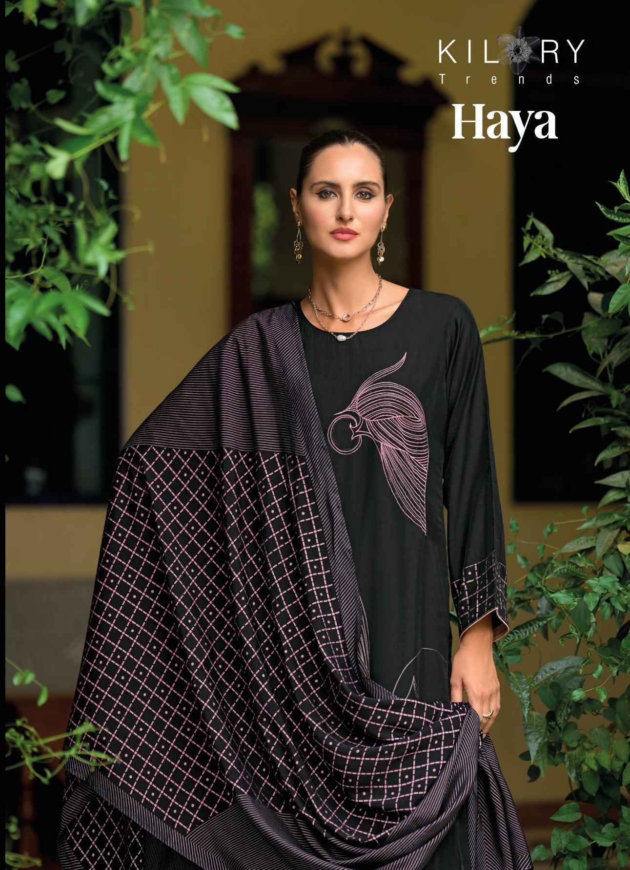 Kilory Trendz Haya Viscose Dress Material ( 8 pcs Catalogue )