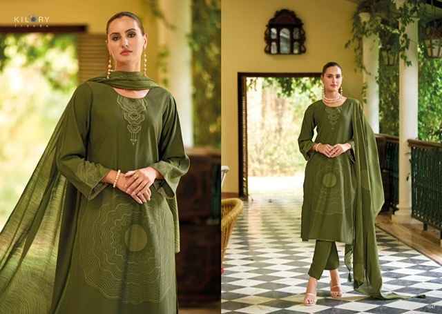 Kilory Trendz Haya Viscose Dress Material ( 8 pcs Catalogue )
