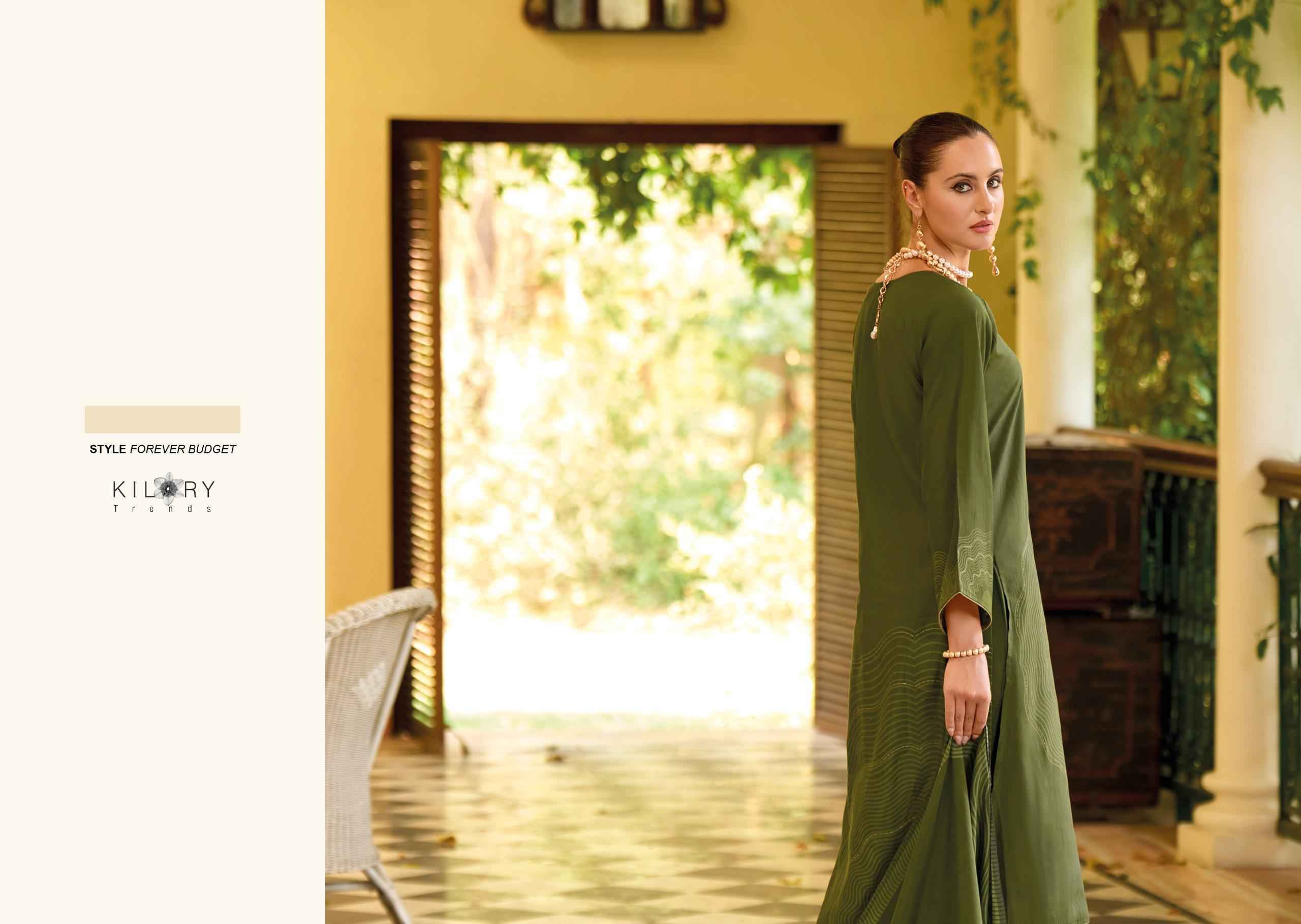 Kilory Trendz Haya Viscose Dress Material ( 8 pcs Catalogue )