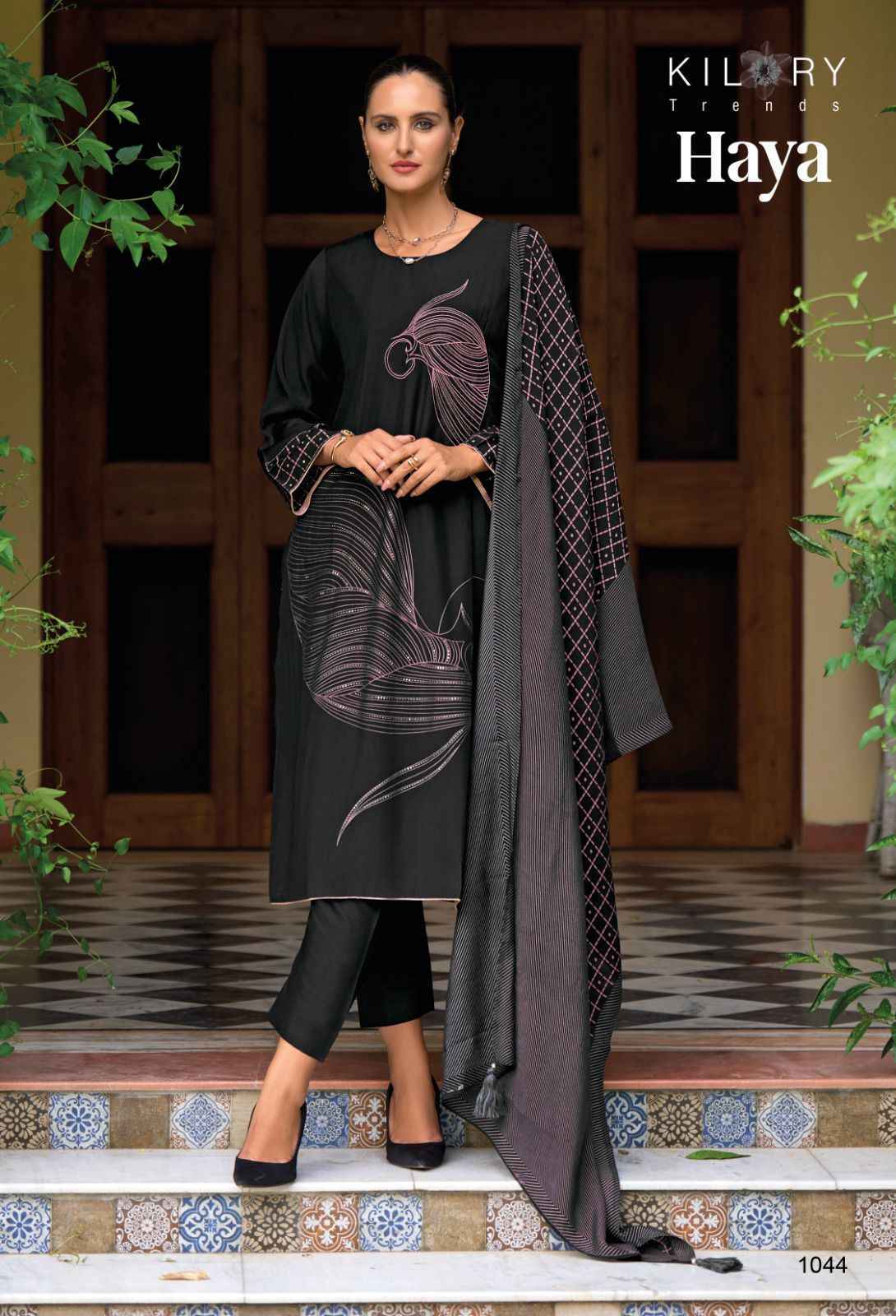 Kilory Trendz Haya Viscose Dress Material ( 8 pcs Catalogue )