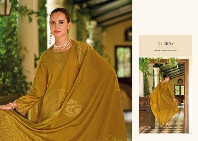 Kilory Trendz Haya Viscose Dress Material ( 8 pcs Catalogue )