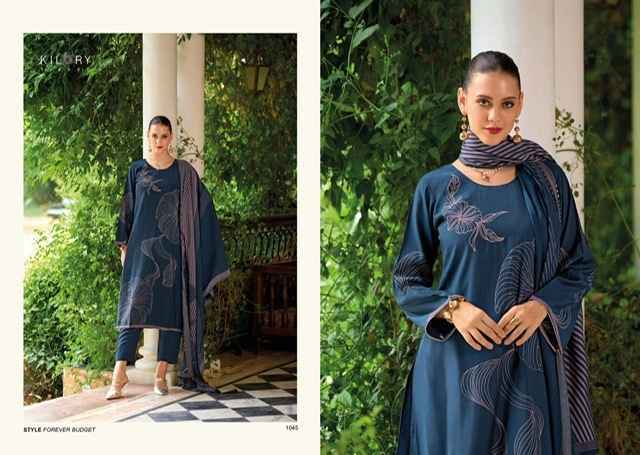 Kilory Trendz Haya Viscose Dress Material ( 8 pcs Catalogue )