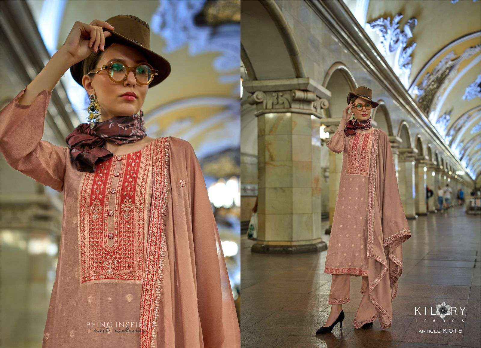 KILORY TRENDZ PICCASO SILK DESIGNER HEAVY SUIT ( 6 pcs catalog )