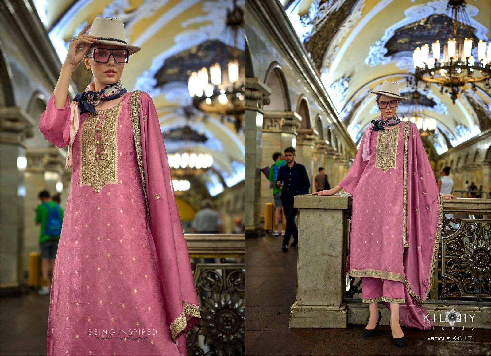 KILORY TRENDZ PICCASO SILK DESIGNER HEAVY SUIT ( 6 pcs catalog )