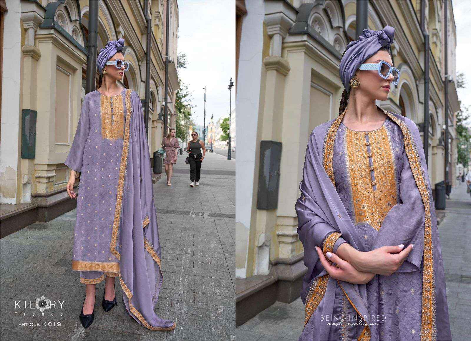 KILORY TRENDZ PICCASO SILK DESIGNER HEAVY SUIT ( 6 pcs catalog )