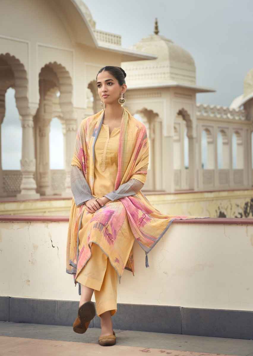 PRM Trendz Eknoor Musline Silk Salwar Kameez ( 6 pcs Catalogue )